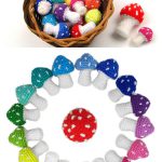 Amigurumi Tiny Toadstools Free Crochet Pattern