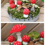 Amigurumi Toadstools Free Crochet Pattern