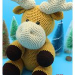 Big Christmas Moose Free Crochet Pattern