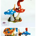 Amigurumi Muchomorki Toadstool Crochet Pattern