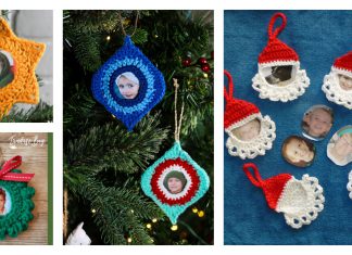 Picture Ornaments Free Crochet Pattern