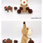 Reindeer Free Crochet Pattern