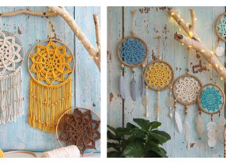 Star Dreamcatcher Free Crochet Pattern