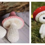 Toadstool Mushroom Crochet Patterns