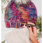 Juniper Knit-Look Hat Free Crochet Pattern and Video Tutorial