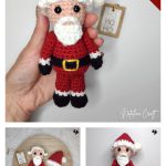 Santa Amigurumi Free Crochet Pattern