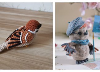 Sparrow Bird Crochet Patterns