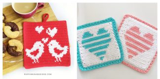 Valentine Potholder Free Crochet Pattern