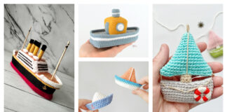 Boat Amigurumi Crochet Patterns