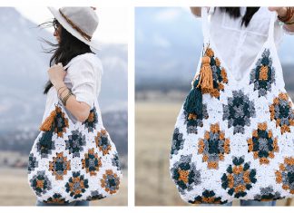 Magnolia Tote Bag Free Crochet Pattern