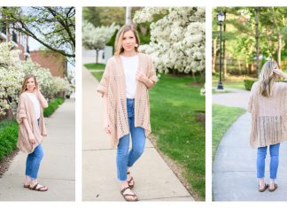 Perfect Summer Poncho Free Crochet Pattern