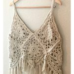 Boho Tank Top Free Crochet Pattern