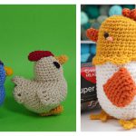 Chicken Amigurumi Free Crochet Pattern