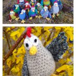 Crazy Chicken Amigurumi Free Crochet Pattern