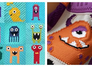 Monster Blanket Crochet Patterns