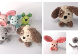 The Eggy Paw Pals Free Crochet Pattern