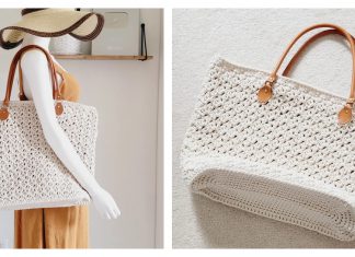 Tote Bag Free Crochet Pattern