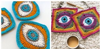 Eye Granny Square Crochet Patterns