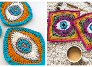 Eye Granny Square Crochet Patterns