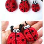 Ladybirds Amigurumi Free Crochet Pattern