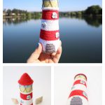 Lighthouse Amigurumi Free Crochet Pattern