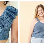 One Shoulder Top Crochet Patterns