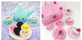 Tea Set Amigurumi Crochet Patterns