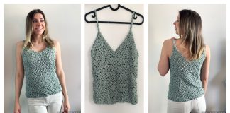 Tulip Square Tank Top Free Crochet Pattern