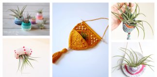 Air Plant Holder Crochet Patterns