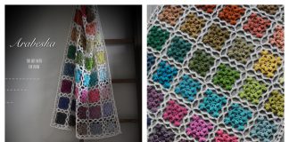 Arabeska Lace Blanket Free Crochet Pattern