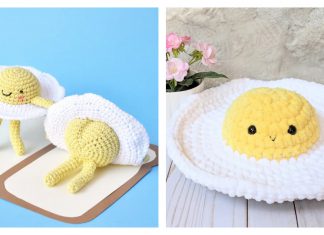 Fried Egg Crochet Patterns