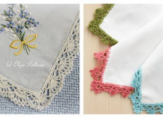 Handkerchief Edging Free Crochet Pattern