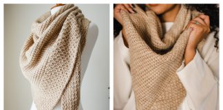 Lamia Wrap Free Crochet Pattern and Video Tutorial