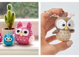 Owl Keychain Crochet Patterns