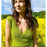 Celia Wrap Top Free Crochet Pattern