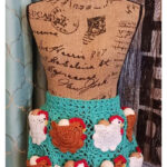 Nesting Hens Egg Gathering Apron Crochet Pattern