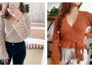 Wrap Cardigan Crochet Patterns