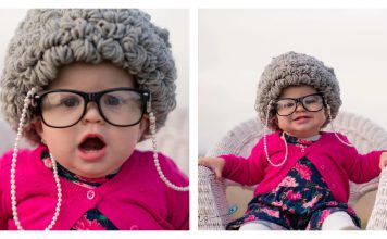 Granny Wig Crochet Pattern