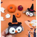 Halloween Owl Pumpkin Amigurumi Free Crochet Pattern