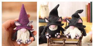 Cat Gnome Free Crochet Pattern