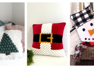 Christmas Pillow Crochet Patterns