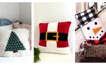 Christmas Pillow Crochet Patterns
