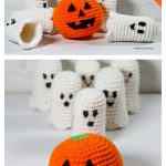 Halloween Bowling Pin and Ball Set Free Crochet Pattern