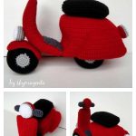 Scooter Toy Crochet Pattern