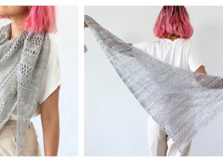 Stormy Sky Shawl Free Crochet Pattern