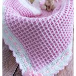 Waffle Stitch Baby Blanket Free Crochet Pattern and Video Tutorial