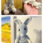 Wallaby and Joey Free Crochet Pattern