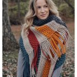 Easy Bonfire Scarf Free Crochet Pattern and Video Tutorial