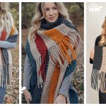 Easy Bonfire Scarf Free Crochet Pattern and Video Tutorial
