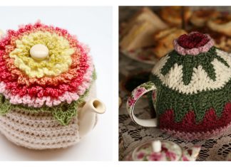 Floral Tea Cozy Free Crochet Pattern